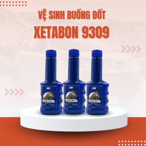 Dung dịch vệ sinh buồng đốt động cơ xăng Xetabon 9309 dung tích 60ml loại bỏ cặn carbon tiết kiệm nhiên liệu