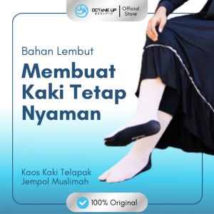 Kaos Kaki Jempol Telapak Hitam Nylon Spandex Premium Octane Up