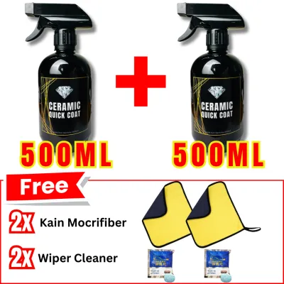 Diamond Coating【500ML Ceramic Quick Coating】 Coating Car Quick Coating Spray Coating Ceramic wax Car Polish Car Coating