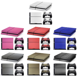 Console Carbon Fiber Skin Sticker Wrap Controller Dustproof Vinyl Cover Decal Handle Protective for Case for Shell for