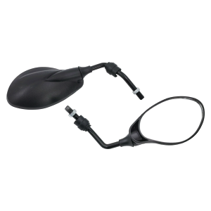 Universal 360° Rotatable Motorcycle Rearview Mirrors HD Clear Anti-Glare Side Mirrors for Motorbike