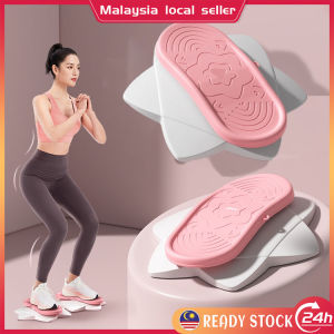Mute Strong Load Bearing Foot Massage Enlarged Footplate Waist Twisting Disc Smart Counting Double-pedal Rotating Plate