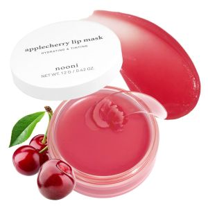 nooni Applebutter Ceramide Lip Mask - 24-hour Hydrating & Moisturizing Korean Lip Mask Overnight with Shea Butter & Vitamins for Dry Cracked Lips Intense Repair - K Beauty Gifts for Women 0.42 oz