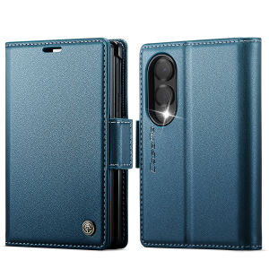 6 Colors For Samsung Galaxy Z Fold8 Flip Phone Case Fold 8 Ultra Leather Cover Business MagneClose Card Holder Pouch