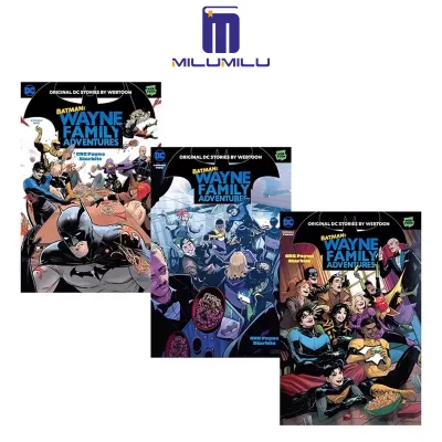 Batman: Wayne Family Adventures 3 volumes Paperback by CRC Payne Original English books