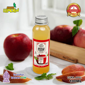 Cuka Apel Organik Apple Cider Vinegar Premium Detox Diet by Suur Lemoen ID