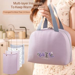 Insulation Bags Cartoon large capacity waterproof ulation lunch box