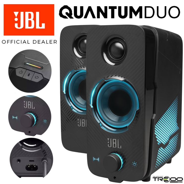 JBL Quantum Duo Wireless Bluetooth/USB PC Gaming Desktop
