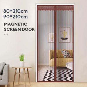 Magic Mesh Magnetic Mosquito Door Curtain DIY Door Net Household Magnetic Door Net