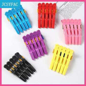 JCSYFAC  5 cái lốc Nhựa Tóc Clip Làm Tóc Kẹp Claw Phần Alligator Clip Thợ Cắt Tóc Cho Salon Tạo Kiểu Tóc Phụ Kiện Tóc Kẹp Tóc