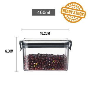 Airtight Container Food Storage Box Stackable Plastic Kitchen Bekas Makanan Kedap Udara 密封罐 Tupperware