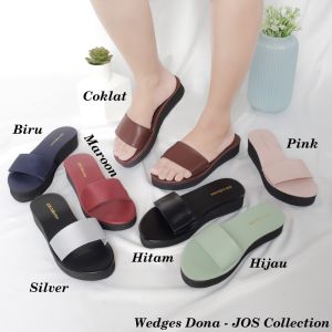 Sharga Sandal Wedges Wanita Dona by Jos Collection
