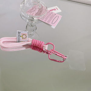 YAFEN Color Combination Short Mobile Phone Lanyard Can Be Portable Anti-release Rope Hanging Wrist Pendant Clip Hanging Decoration