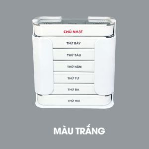 Hộp Chia Thuốc 7 Ngày 7 tầng 3 Ngăn Ts-275 Sáng Trưa Chiều Hàng Việt Nam hộp chia ngăn thuốc hộp chia thuốc hộp chia ngăn thuốc 3 ngăn hộp chia ngăn
