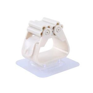 1 PCS Mop Hooks Holder Wall Mounted Mop Holder Hanger Mop Hook Racks Durable Seamless Storage Rack Organizer Clips Household Storage Tools Kitchen Bathroom Storage Clip