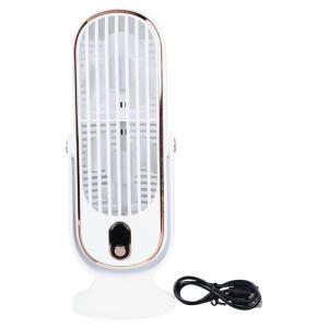 Brushless Desk Fan Desktop Tower Fan USB Powered Quiet Table Small Cooling Fan with LED Display for Home Office Bedroom