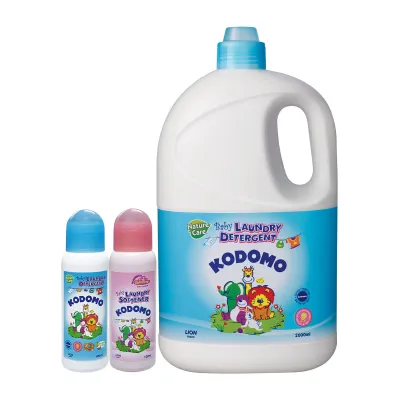 Kodomo Baby Laundry Detergent Nature Care 2L + Travel Set