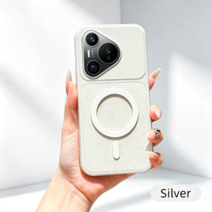 Case For Oppo RENO 13F 13 PRO 11 10 9 8 7 PRO 11F 13 9 8 7 7SE 5G Lychee Minimalist Lambskin Wireless Magnetic Phone Case