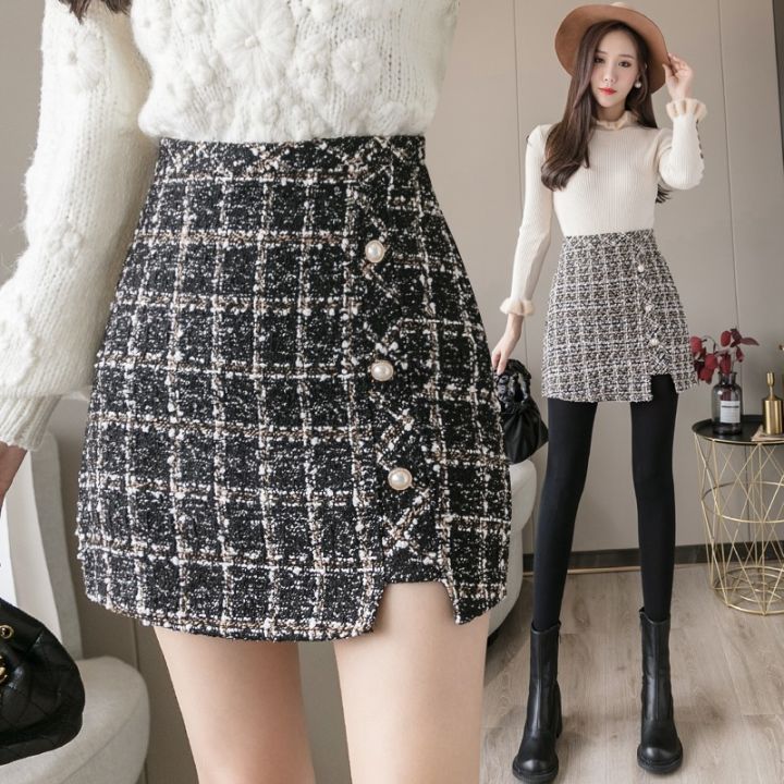 Checkered skirt lazada best sale