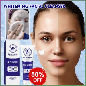 💥99% Nicotinamide👍Whitening Facial Cleanser/  Deep Cleansing Milk/Whitening Foam Cleanser/Complex Glow Revival Cleansing Gel烟酰胺美白洁面乳
