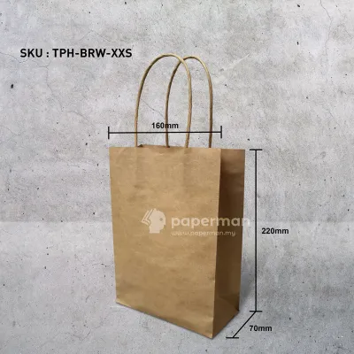Store Age [25pcs] CHEAPEST Colour Paper Bag Doorgift For Party Wedding Goodies Bag Beg Goodies Barang Hantaran