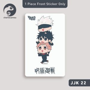Jujutsu Kaisen - Sticker For Touch  Go Card (Waterproof High Quality) TnG NFC eWallet Access Card Sticker Skin JJK