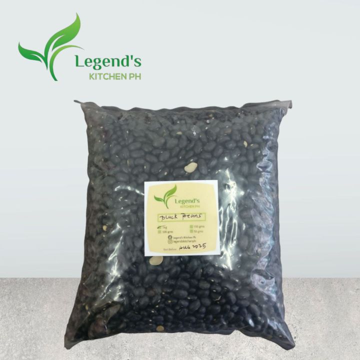 INDIA Whole Dried Black Beans Organic and Sproutable, (1kg) Lazada PH