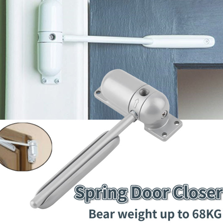 10-60kg Zinc Alloy Surface Mounted Spring Door Closer Automatic Door ...