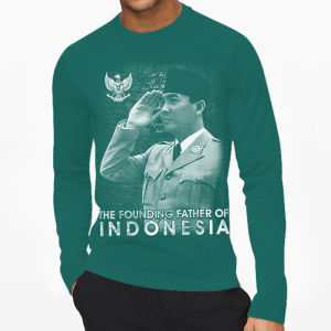 SOEKARNO GARUDA | Kaos Lengan Panjang Pria & Wanita | Distro | Sablon | Murah | Produk Lokal | CIAO.ID