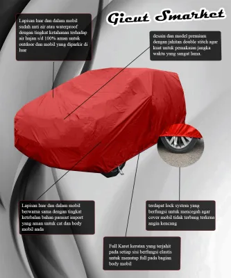 penutup Sarung Mobil Car body Cover Selimut Mobil Toyota All New terios rush 2018