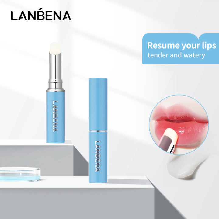 LANBENA Hyaluronic Acid Lip Balm Lip Plumper Moisturizing Reduce Fine
