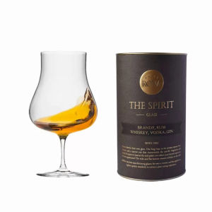 RONA Czech Crystal Whiskey Copita Nosing Glass Vodka RUM GIN Cup Big Belly Tulip Whisky Tasting Goblet Sommelier Brandy Snifter