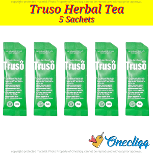 Truso Herbal Tea l For Antioxidant l Reduce Stomach Pain l Quick Action l Natural Herbal Ingredients l 1 Box    20 Packs
