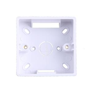 86X86 PVC Thickening Junction Box Wall Mount Cassette For Switch Socket Base Sw