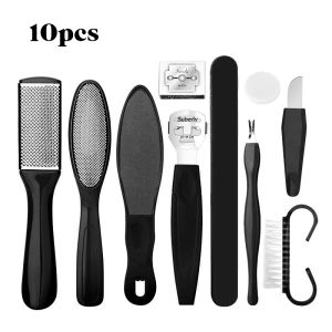 Is10 In 1/Set Alat Pedicure Profesional Foot Care Scraper Set Alat Pedicure Kaki Set Perawatan Kaki Untuk Mulus