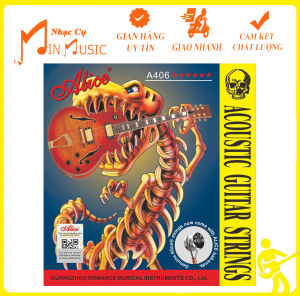 Dây đàn guitar Acoustic Alice A406 I Dây Kim Loại Bấm Nhẹ Tay