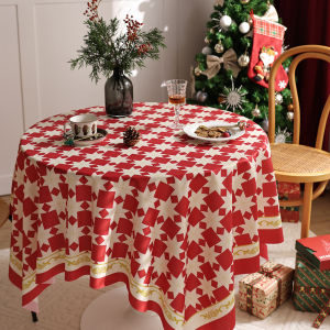 Table Runner 4/6/8 Seater Christmas Style Green Red Checkered Retro Decoration Home Dining Room Decorate Long Tablecloth
