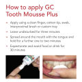 GC TOOTH MOUSSE PLUS WITH EXTRA MILK PROTEIN VANILLA 40G Expiry May 2027. 