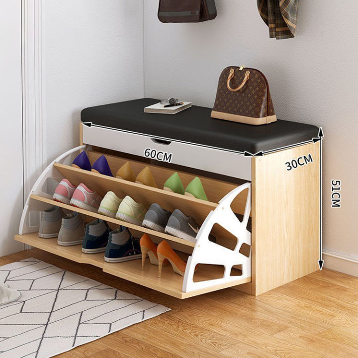 Stool on sale shoe storage