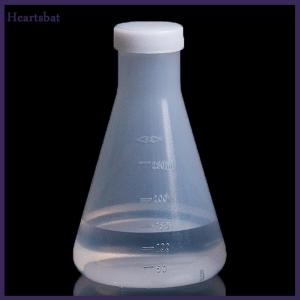 [Heartsbat] 50ml To 1000ml Lab Plastic Erlenmeyer Flask Conical Container Bottle With Screw Cap For Laboratory Experiment