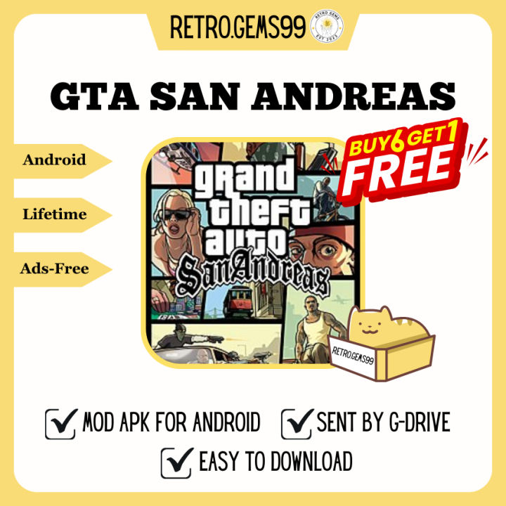 [Android] GTA San Andreas Grand Theft Auto: San Andreas Game | Unlocked ...
