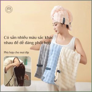 túi đựng mũ sấy tóc thời trang khả năng hấp thụ nước gấp 3 lần túi sấy tóc đặc lại tỷ lệ sợi composite