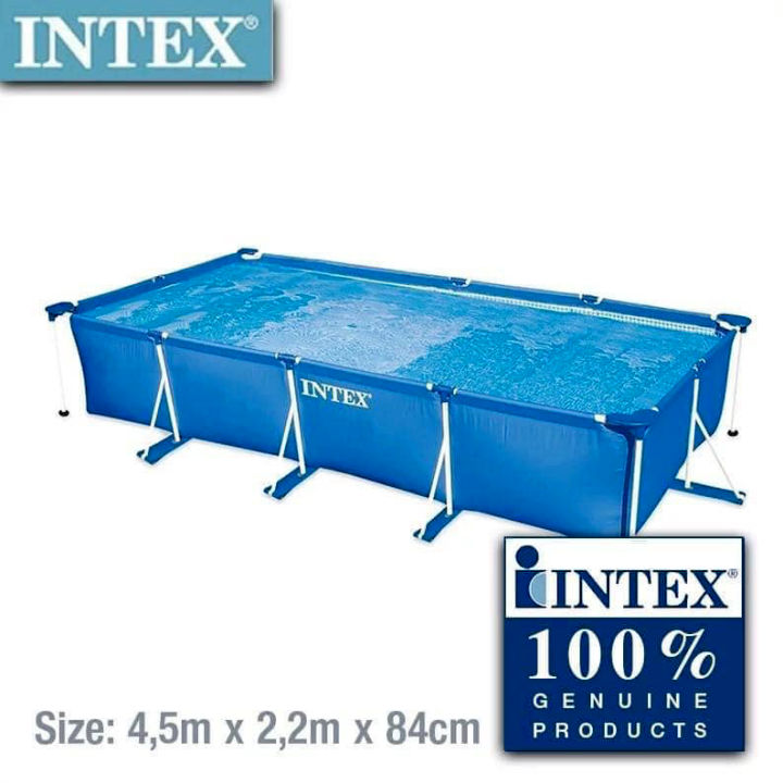 100% Original Intex Rectangular Frame Set 4.5meters (Pool Size: 45 