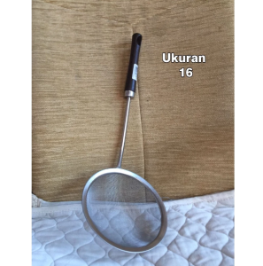 Saringan Minyak Tepung Kopi Teh Goreng Serok Jaring Halus Stainless