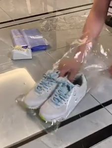 100Pcs Heat Shrink Wrap Thicken PVC Shrinkable Plastic Wrap Shoes Storage emote Control Protect