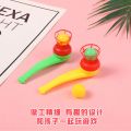 Plastic Floating Blowing Pipe Ball Toys Classic Traditional Fun Creative Party Game Educational Kids Children Gifts. 