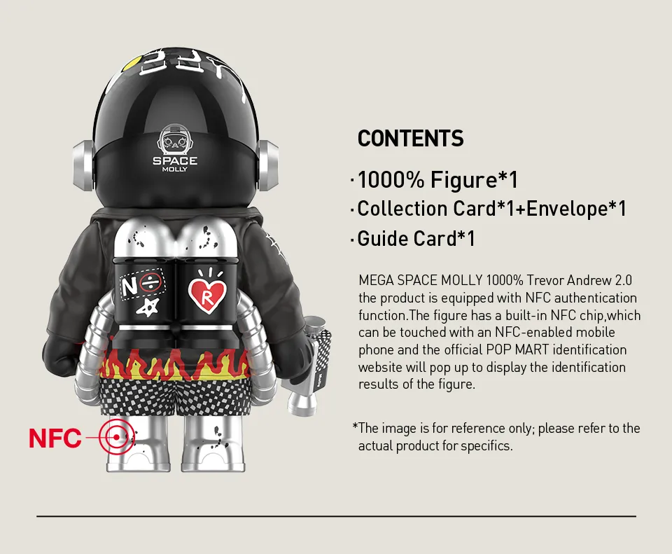 正規品TrevorAndrewMegaSpaceMollyポップマートモリー MEGA SPACE