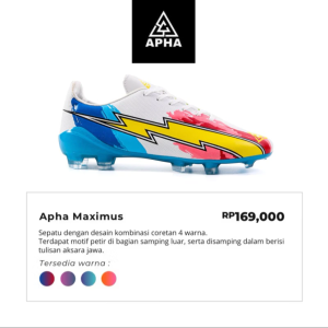SEPATU BOLA APHA MAXIMUS SEPATU DEWASA BISA COD GRATIS ONGKIR