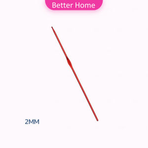 Better เข็มโครเชต์อลูมิเนียม 2.0-6.0 mm อุปกรณ์โครเชต์ ความยาว 15 cm Aluminum Crochet Hooks Set
