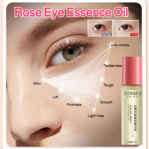 Rose Eye Essence Oil Deeply nourishing essence oil Reduce fine lines Firm around eyes Relieve eye fatigue Natural plant extracts Antioxidant